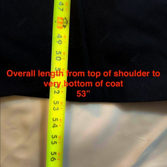 Torrid Size 6 Black Wool-Blend Military Fit & Flare Coat, Black, NWT - Picture 15 of 16